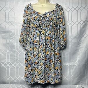 ae floral open back corset midi dress Buy American Eagle Womens U-1399-7160-200 Floral Open Back Corset Midi Dress,  BROWN, XL at Amazon.in